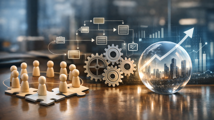 Vitor Barreto Moreira afirma que o papel do gestor é alinhar pessoas e processos com uma visão de futuro clara.